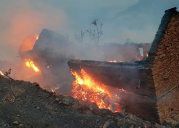 आगलागीका घटनामा ६ को मृत्यु ३८ परिवार विस्थापित