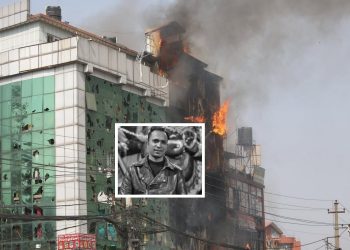 टेलिभिजनका लागि दृष्य खिचिरहेका पत्रकार रजकको मृत्यु