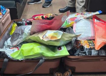 विमानस्थलबाट समातिए दुई भारतीय गाँजा तस्कर