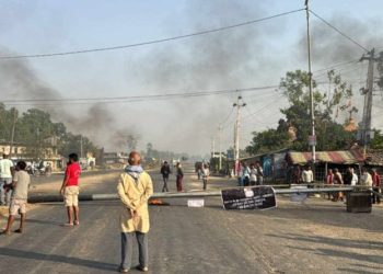 आशु यादब हत्या प्रकरण : प्रदर्शनकारी र प्रहरीबीच झडप