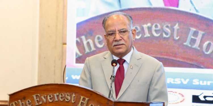 पार्टी फुटाउन पनि तयार छु : प्रचण्ड