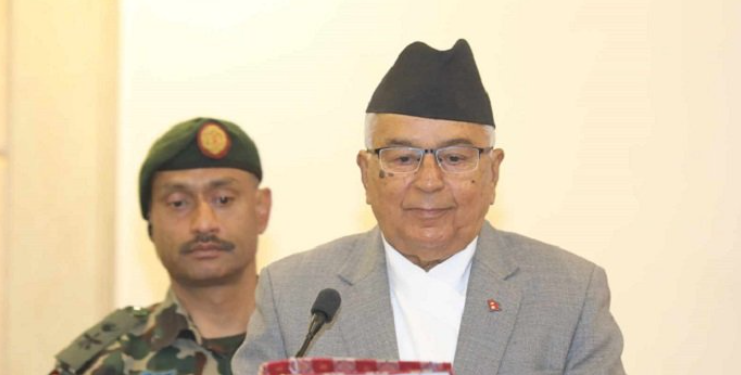 जलवायु न्यायको विषय हरेक अन्तर्राराष्ट्रिय मञ्चहरूमा उठ्न जरुरी छः राष्ट्रपति पौडेल