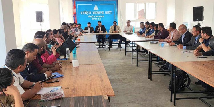 ममाथि सरकारले सिलसिला रोकिएका छैन : लामिछाने