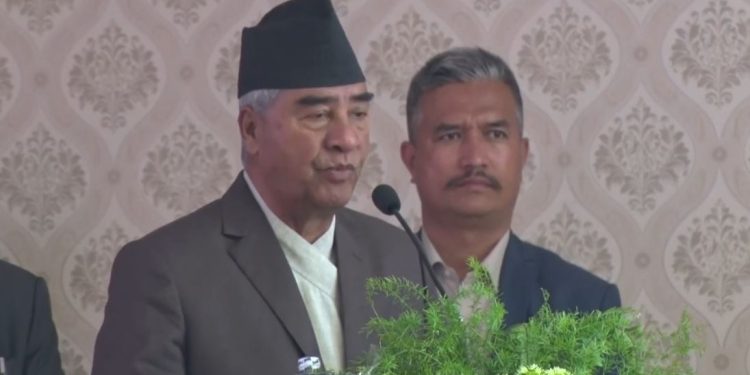 पार्टीभित्रका मतभेद आपसी छलफलबाट हटाउनुपर्छ : देउवा