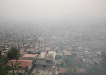 काठमाडौँको वायु प्रदूषण विश्वको दुई स्थानमा