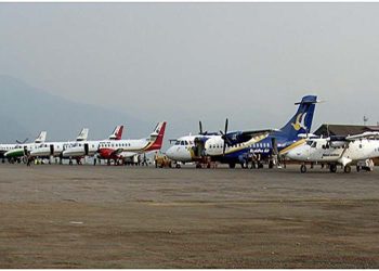 पोखराको उडान ठप्प : वायु पदूषण रेड जोनझमा