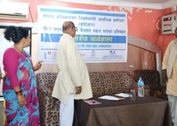 गैससले तयार पारेको प्रतिवेदन उपर प्रदेश स्तरीय कार्यशाला सम्पन्न