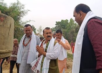 बटेश्वर गाउंपालिकामा पावर ड्रिल ट्युवेलको शिलान्यास