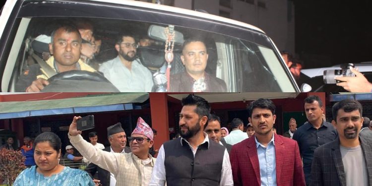 रविलाई प्रहरीले ग¥यो पक्राउ, जिल्ला प्रहरी परिसर, भद्रकाली पु¥याए
