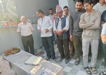 आतंकवादी हमलामा मारिएका सुदीपको शव परिवारलाई हस्तान्तरण