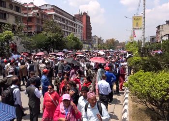 शिक्षकका आन्दोलन २४औँ दिन जारी