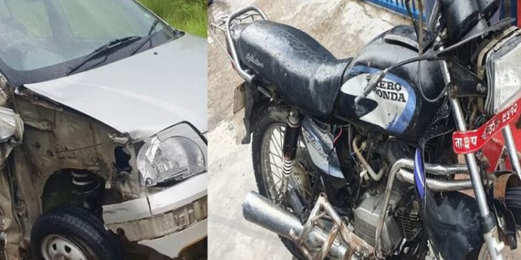 रौतहट : ठक्करबाट बुबा र छोरीको मृत्यु