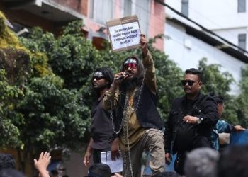 सोती हत्याकाण्डको विरोधमा काठमाडौंमा प्रदर्शन