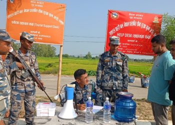 दुई दिनमा १८ सय ४४ स्थानमा चेकप्वाइन्ट स्थापना