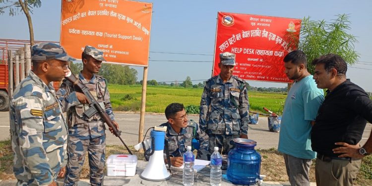 दुई दिनमा १८ सय ४४ स्थानमा चेकप्वाइन्ट स्थापना