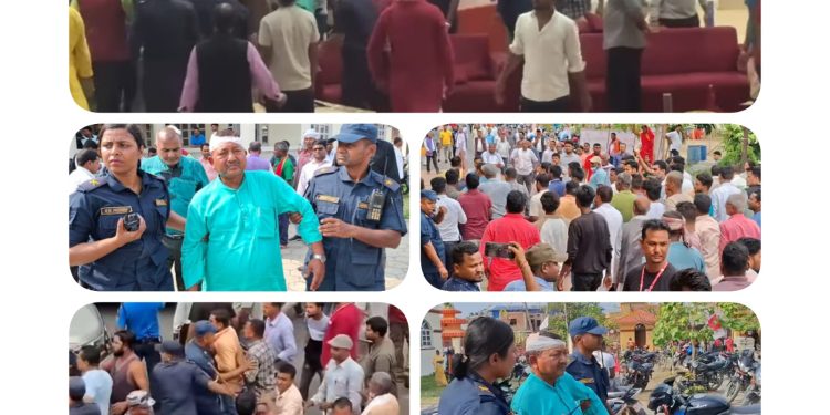 एमाले धनुषाको अधिवेशन : भोलिसम्मका लागि जिल्ला अधिवेशन स्थगित
