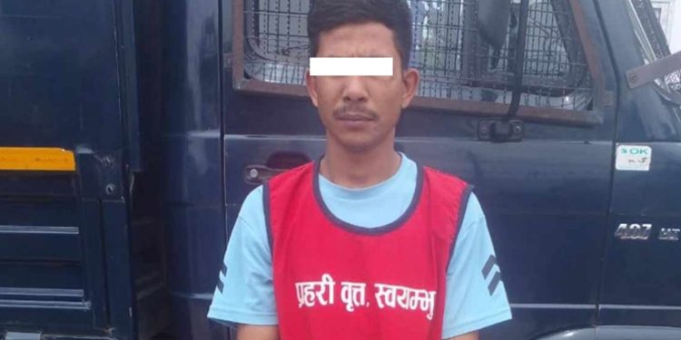 प्रहरी वृत्त स्वयम्भुबाट भागेका थुनुवा असनमा समातिए