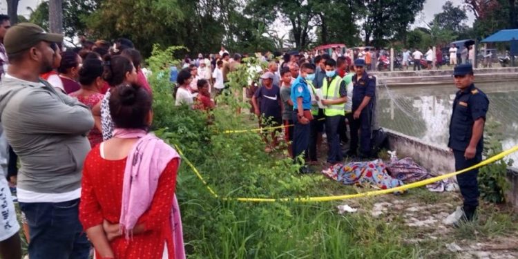 पोखरीमा डुबेर दुई जनाको मृत्यु