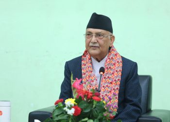 ८४ मा एमालेको एकल बहुमत आउनेगरी लाग्न प्रधानमन्त्री ओलीको आग्रह