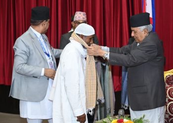 राष्ट्रपतिबाट हज यात्रीलाई शुभकामना