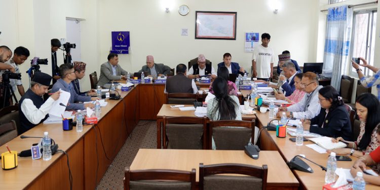 संसदीय समितिको बैठक अनिश्चितकालसम्मका लागि स्थगित