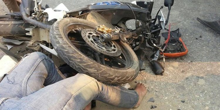 मोटरसाइकल दुर्घटना हुँदा बाबुछोरासहित तीनको मृत्यु