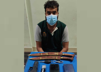 चालु अवस्थाको पेस्तोलसहित भारतीय युवक पक्राउ