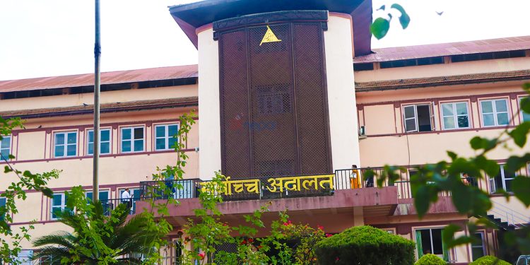 निषेधाज्ञा हटाउनको लागि रिट दर्ता,सर्वोच्चमा अस्वीकार