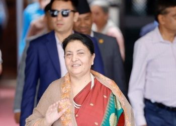 पूर्वराष्ट्रपति विद्यादेवी भण्डारी स्वदेश फिर्ता
