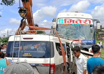 चितवनमा सवारी दुर्घटना हुँदा सात जनाको मृत्यु