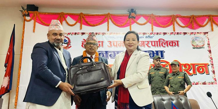 हेटौंडा उपमहानगरपालिकाले ल्यायो २ अर्ब ९० करोडको बजेट