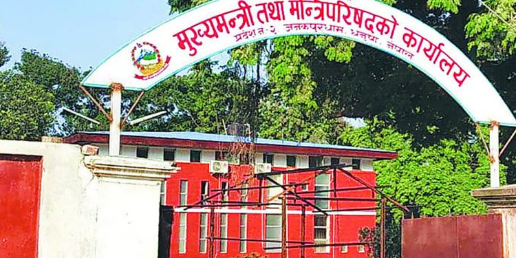 मधेस प्रदेश : ११ महिनामा जम्मा २२ प्रतिशत बजेट खर्च