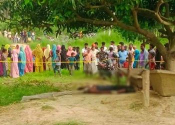 सिरहा : घाँटीमा गम्छा बेरिएर लडिरहेको अवस्थामा मृत पुरुषको शव भेटियो