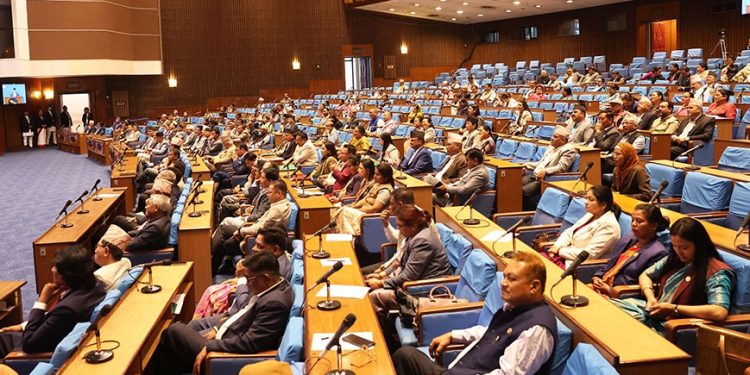 प्रतिनिधिसभाको बैठक भोलिसम्मका लागि स्थगित