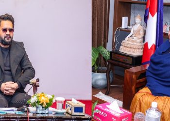 पूर्वराष्ट्रपति विद्यादेवी भण्डारी र मेयर बालेन्द्र बीच भेटवार्ता
