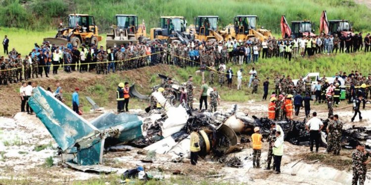 सौर्य एयरलाइन्सको जहाज दुर्घटनामा पाइलटको कमजोरी : जाँच आयोग