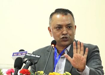 घुस काण्डमा मुछिएका मन्त्री गुप्तालाई बर्खास्त गर्नुहोस् : गगन थापा