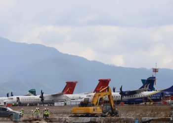 अन्तर्राष्ट्रिय विमानस्थलको काम तिव्र गतिमा निर्माण हुदै