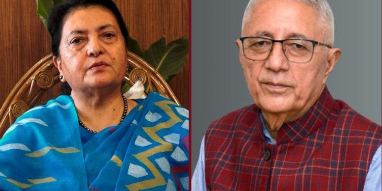 नेतृ भण्डारी र कांग्रेसका नेता कोइरालासँग भेटवाता