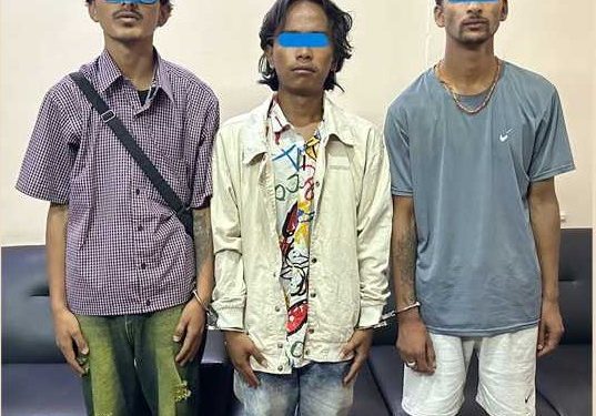 काठमाडौँको सडकमा युवकमाथि खुकुरी प्रहार गर्ने तीनजना पक्राउ