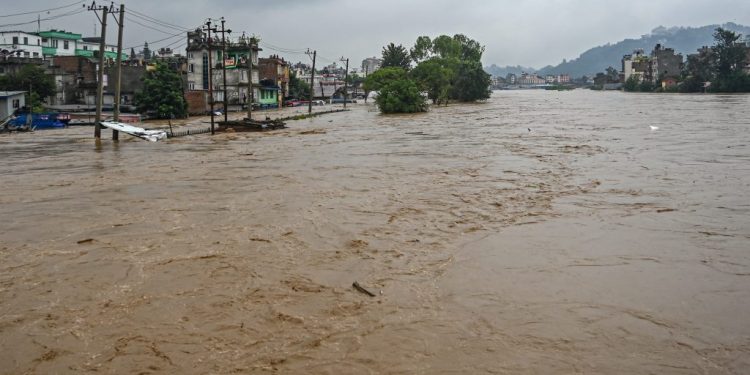 काठमाडौँसहित ५५ जिल्लामा बाढीको जोखिम