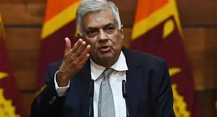 पूर्व राष्ट्रपति विक्रमसिंघे पक्राउ