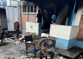 कास्कीमा प्रहरी कार्यालय पुनर्निर्माणमा स्थानीयको पहल