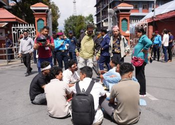 जेनजी आन्दोलनका घाइतेहरू धर्नामा