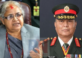 प्रधानमन्त्री कार्कीले प्रधानसेनापति सिग्देलसँग भेटवार्ता गरे