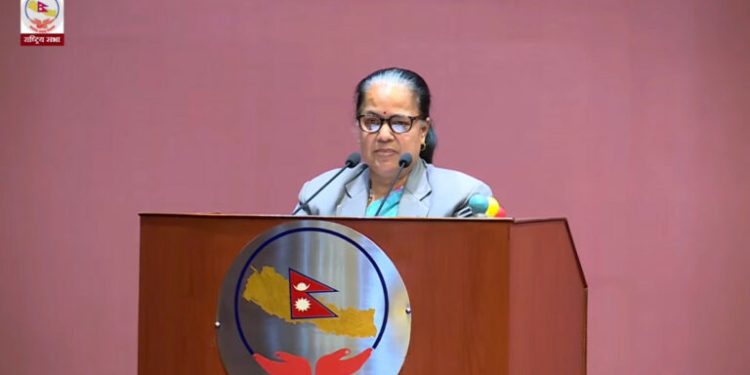 निजामती विधेयकको प्रतिवेदन राष्ट्रिय सभामा पेस