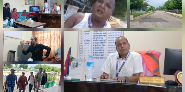 भिडियो सार्वजनिक भएपछि पत्रकारहरू विमानस्थलमा