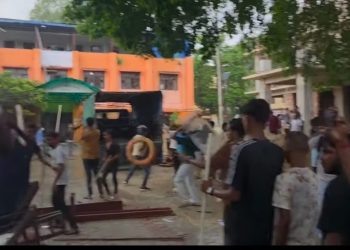 जनकपुरमा जलाइएका सरकारी भवनहरूको अवस्था (तस्वीरहरू)