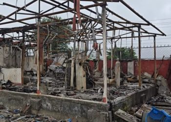 जनकपुरमा जलाइएका सरकारी भवनहरूको अवस्था (तस्वीरहरू)
