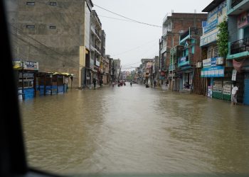 बाढी : ४५ घर डुबान, दर्जनौं विस्थापित
